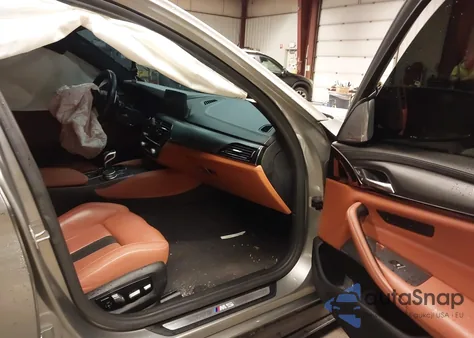 2020 BMW M5 Competition из США, поврежденный, VIN WBSJF0C0XLCD52435